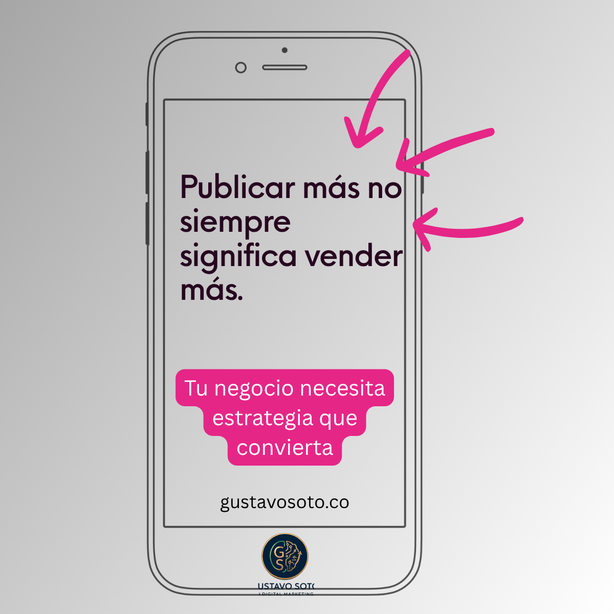 Publicar más no siempre significa vender más